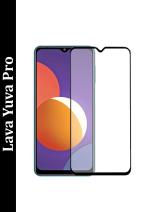 PARANDIV Lava Yuva Pro Transparent Tempered Glass Air-Bubble Proof and Anti Glare Screen Protector with Dry and Wet Wipes