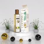 GO WOO 100% Pure coconut oil hair growth Carrier oil 200 ML