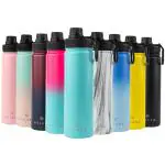 Solara Aqua Stainless Steel Hot And Cold Insulated Water Bottle, 650 Ml