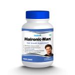 Healthvit Haironic-Man Hair Growth Supplement for Longer, Stronger, Healthier Hair - Scientifically Formulated with Vitamins & Minerals- For All Hair Types - 60 Tablets