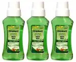Oromust Curcumin Mouthwash Fresh Breath, Alcohol Free, Extra Whitening with Longa Dry Extract 250 Ml (Pack Of 3) )