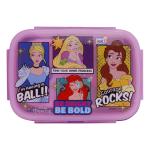 SKI Snap Lock Removable Steel Inner Lunch box/Tiffin Box 700ml for kids -Princess