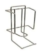 SARAH Heavy Duty Wall Mountable Stainless Steel Ironing Board & Cloth Iron Holder/ Stand / Organizer