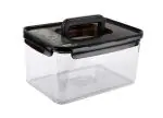 Lock & Lock Transparent Polypropylene Bisfree Modular Container with Handle 4.8 L