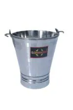 Sonanshi Silver Stainless Steel Water Storing Bucket 10 L