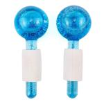 Harsh narrow fab Ice Roller Globes for Face and Eyes, Facial Cooling Massage Balls Energy Beauty Crystal Ice Roller Cooling Skin Massager for Redness Soothing Relief