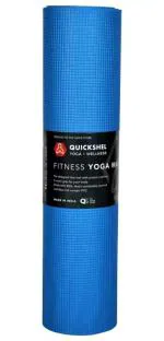 Quick Shel Blue Eva Yoga Mat, 4 Mm
