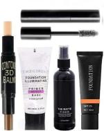 Toroka Women Makeup Kit (Primer, Fixer, Foundation, Mascara) pack of 5