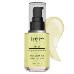 Fizzy Fern Liquid Foundation with SPF 25###Matte Finish### Lightweight###Wear 24 hr High Coverage(02 Creme glow)