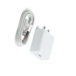 eKus 33W Sonic Charge Fast Charger Adapter And Type C Cable Compatible with Xiaomi Mi Redmi Note 7 pro/Note 9 Pro/Note 8 / Note 7 /A1 /A2 /A3- New 2023 Model Charger