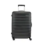 American Tourister Trolley Bag For Travel | BARCELONA 69 Cms Polycarbonate Hardsided Medium Check-in Luggage Bag | Suitcase For Travel | Trolley Bag For Travelling, Gunmetal
