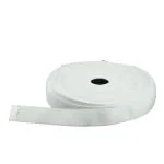 Aumni Crafts Polyester Flat Elastic Laces White 1 Inch (5 Meters) Rolls For Sewing Designing