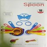 5 Pcs Measuring Cups Set Includes (30 ml, 60 ml, 80 ml, 125 ml, 250 ml) 5 Pcs Measuring Spoons Set Includes (1.25ml, 2.5ml, 5ml, 7.5ml and 15ml