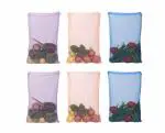 SNMMIFER Reusable Fridge Mesh Fabric Storage Bag for Vegetables and Fruits
