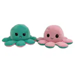 Stuff Tree Reversible Octopus 17 cm Sea Green and Pink color for baby kids