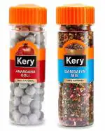 Kery Anardana Goli Pachak & Bambaiya Mix Mukhwas Mouthfreshener, 2 Bottles, 260g