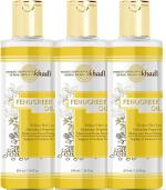 Parwati Gramudyog Herbal Products Herbal Hair Oil, Khadi Fenugreek Oil 630 ml Pack of 3