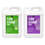 ZIVANTIX Floor Cleaner liquid green 5Liter and blue 5Liter Natural Disinfectant for Floor cleaner Mops | Chlorine-free Disinfectant Liquid | Eco-friendly All-Surface Cleaner