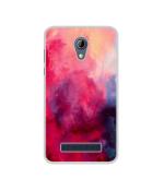Casotec Holi Color Design Printed Silicon Soft TPU Back Case Cover for Micromax Bharat 2 Plus