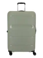 American Tourister Linex Khaki Polypropylene 77 Cms Large Check-In Hardsided Trolley Bag