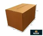 Boxzie 5 Ply Size 24 X 18 X 18 inch {Pack of 5 Boxes} Corrugated Brown Packaging Box, Shipping Box
