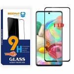 BOX24x7 Samsung Galaxy A71 Transparent Tempered Glass Bubble Proof Screen Protector 2.4 x 0.7 x 0.1 cm