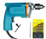 Mass Pro 10mm SC-2310 With Bits Electric Drill Machine Multipurpose Tasking Pistol Grip Drill (10 mm Chuck Size)