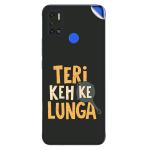 GADGETSWRAP Printed Vinyl Skin Sticker for Tecno Spark 6 Air - teri-keh-ke-lunga