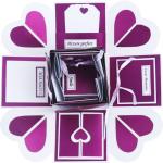 Crafted with Passion Multicolor Greeting Card in Explosion Gift Box