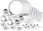 LIMETRO STEEL Stainless Steel Dinner Set - 48 Pcs