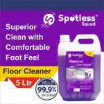 Spotless squad Disinfectant Surface & Floor Cleaner Liquid, Lavender - 5L | Kills 99.9% Germs