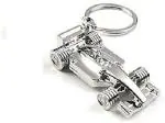 Blue Aura Confident Group Silver Metal Ferrari Bike For Girls,Boys,Cars And Bikes Key Chain