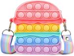 QBLYN Multicolor Silicone Burger Pop It Bag (QBLYN)