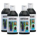Nuatrafol Original Adivasi Hair Oil For Hair Fall | With Onion, Rosemary, Castor, Amla, Almond, Coconut, Brahmi & Bhringraj Oil | For Men & Women ( Pack Of 04 ( 400 ml )
