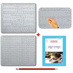 AKSHARABHYAS Telugu Alphabet Slates + Telugu copywriting Book for children to read and write