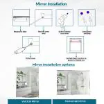 Plantex Mirror for Wall/Bathroom Mirror/Wall Mirror for Bedroom/Wash Basin/Living Room - Rectangle Shape (18 x 24 inch)