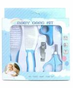 Kritiu Baby Grooming Care Kit, Blue Set Of 6