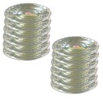 SHINI LIFESTYLE Stainless Steel Plates/Quarter Plates Set/ Dinner Set/Steel Plates(Dia-19,12pc)