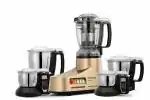 Panasonic MX-AC555 550W Mixer Grinder with 5 Jar, Gold