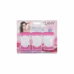 Clamy Smooth and Rash Free Underarm Hair Removal Razor for Women - Pack of 6
