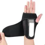 Skudgear Right Hand Aluminium Right Hand Wrist Support Brace With Built-in Mesh Support
