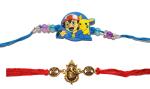 Kavim Kids Rakhi (Pokimon and Ganesh Ji Rakhi)
