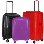 Nasher Miles Multi Color Polypropylene Amsterdam Expanded Hard Sided 3 Trolley Bags 55cm, 65cm, 75cm
