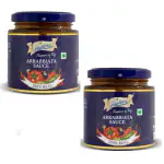 Gustora Arrabiata Sauce combo I Rich & Smooth I No Color Sauces (200 g X 2)