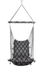 Kkriya Home Decor Grey Bamboo Single Seater Swing N Jhula