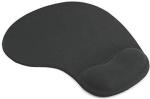 spincart High Quality Black Cloth Non Slip Base Mouse Pad with Gel