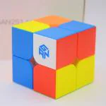 Pulsbery 2x2 Stickerless Magic Speed Cube for Kids & Adults Speedy Stress Buster Brainstorming Puzzle