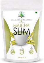 Healthy Nutrition-Just for the Health of it Matcha Slim Green Tea Powder for Weight Loss Unflavoured Green Tea Pouch (500 g)