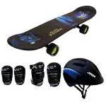 Jaspo Dragon Fire Intact Multicolour Fiber Skateboard Combo 26.5 x 6.5 inch (7+ years)