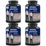 zemaica healthcare|SPEED GROWTH|growth powder height grow height increase protein powder|flavor orange|pack.4